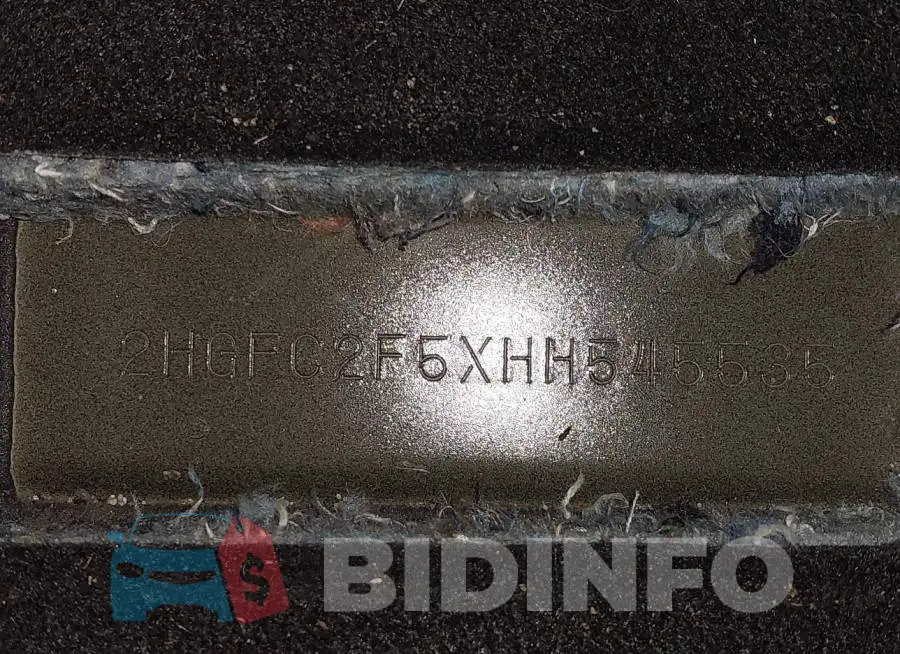 2HGFC2F5XHH545535 Photo# 18
