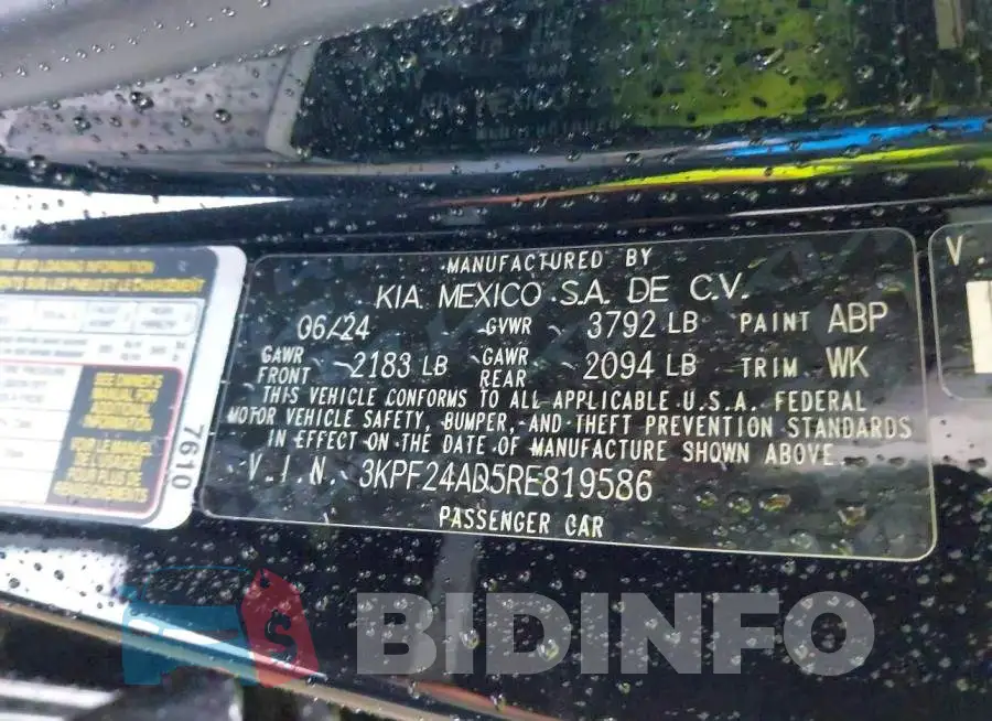 3KPF24AD5RE819586 Photo# 9