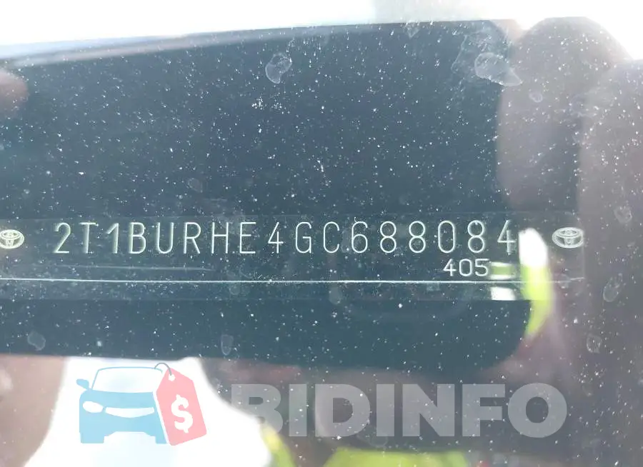 2T1BURHE4GC688084 Photo# 17