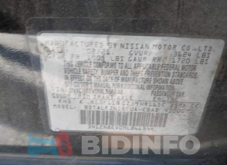 3N1CN8EV0ML866844 Photo# 9