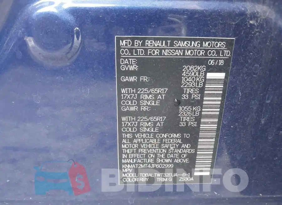 KNMAT2MT4JP602999 Photo# 9
