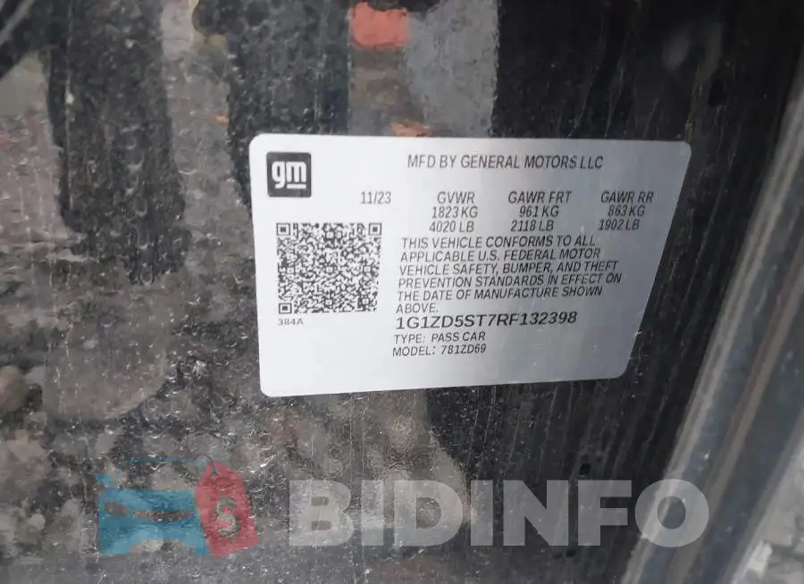 1G1ZD5ST7RF132398 Photo# 9
