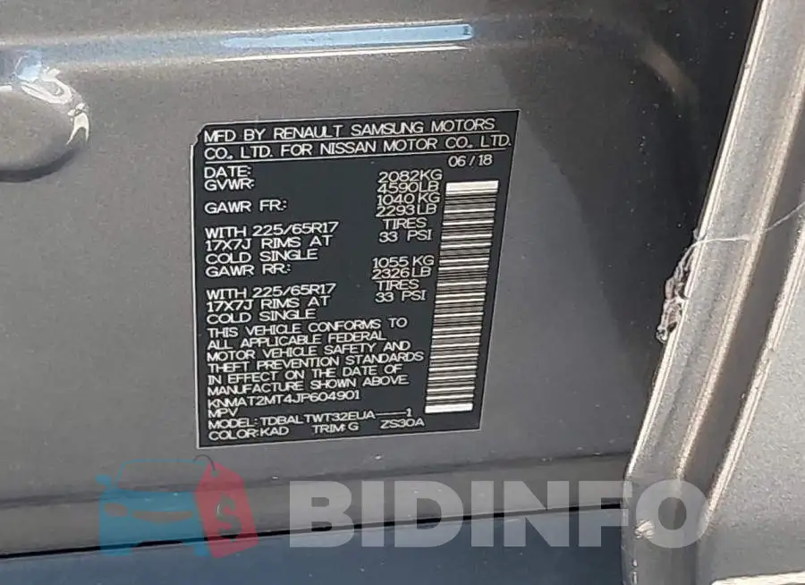 KNMAT2MT4JP604901 Photo# 9