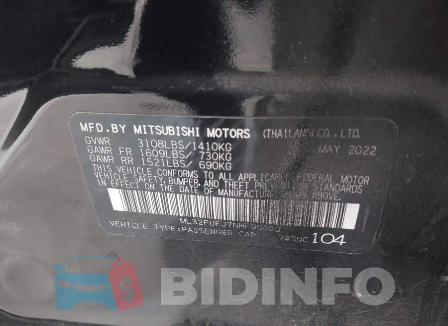ML32FUFJ7NHF08480 Photo# 9