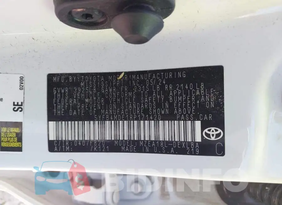 5YFB4MDE1RP171420 Photo# 9