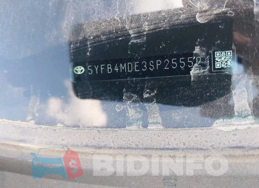 5YFB4MDE3SP255521 Photo# 9