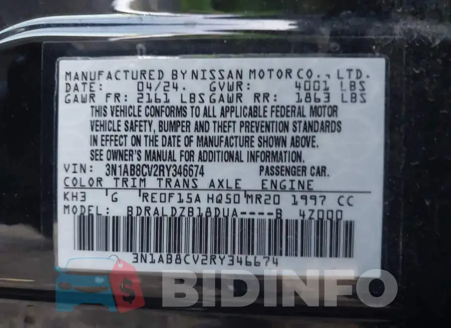 3N1AB8CV2RY346674 Photo# 9