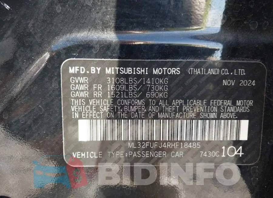 ML32FUFJ4RHF18485 Photo# 9