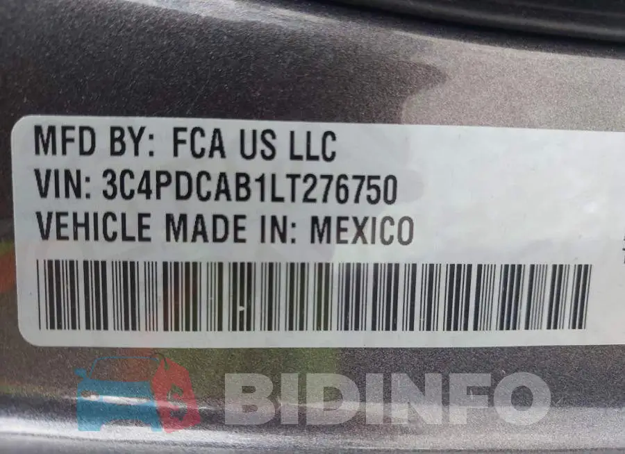 3C4PDCAB1LT276750 Photo# 9