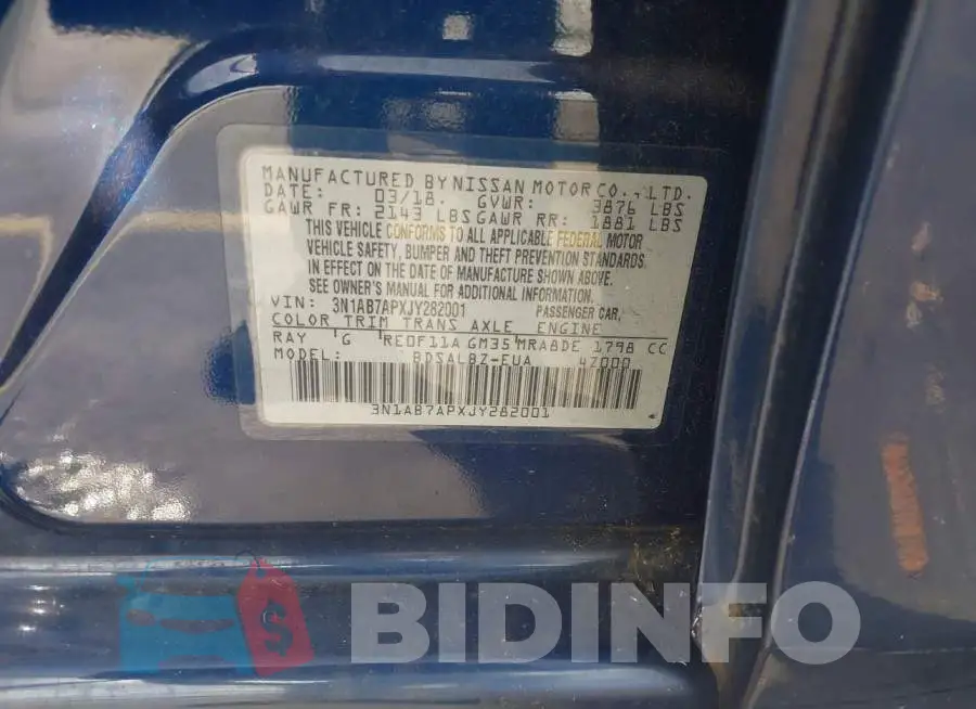3N1AB7APXJY282001 Photo# 9