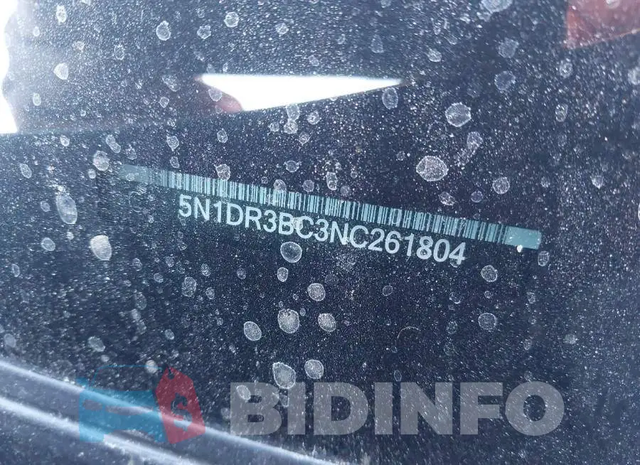 5N1DR3BC3NC261804 Photo# 9