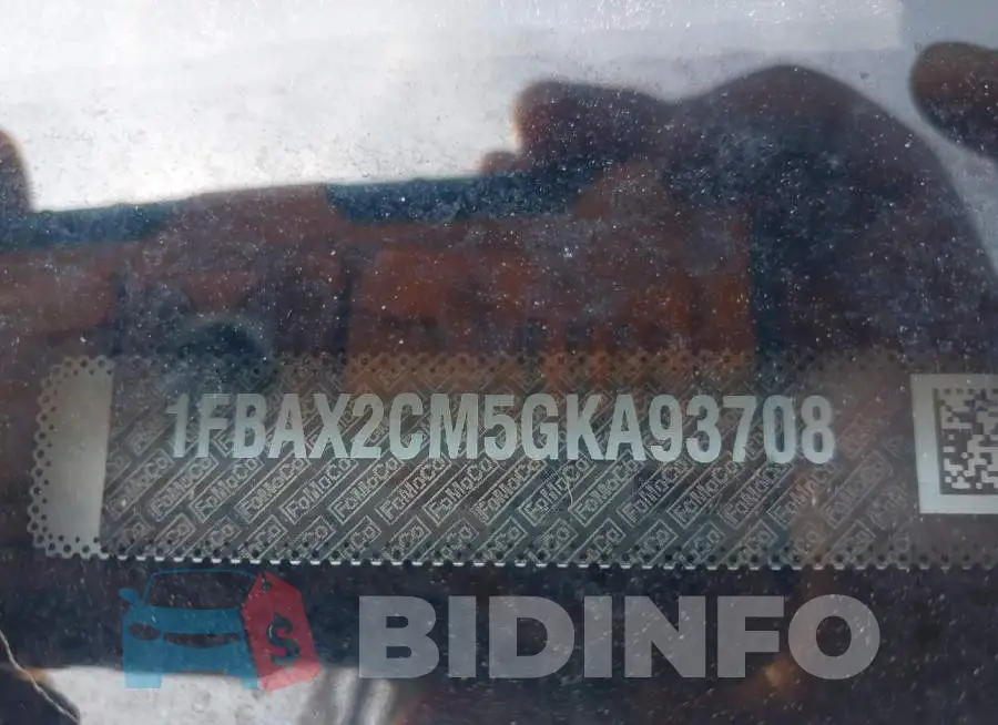 1FBAX2CM5GKA93708 Photo# 9