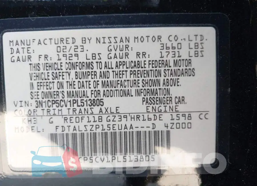 3N1CP5CV1PL513805 Photo# 9