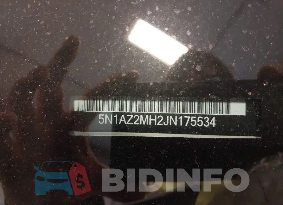 5N1AZ2MH2JN175534 Photo# 9