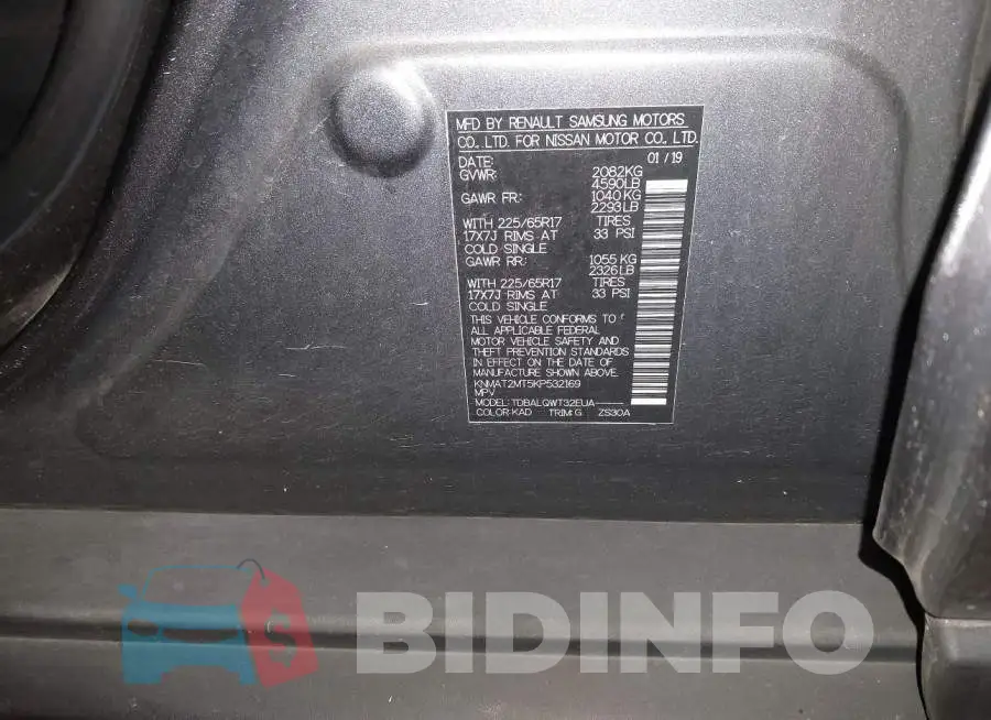 KNMAT2MT5KP532169 Photo# 9