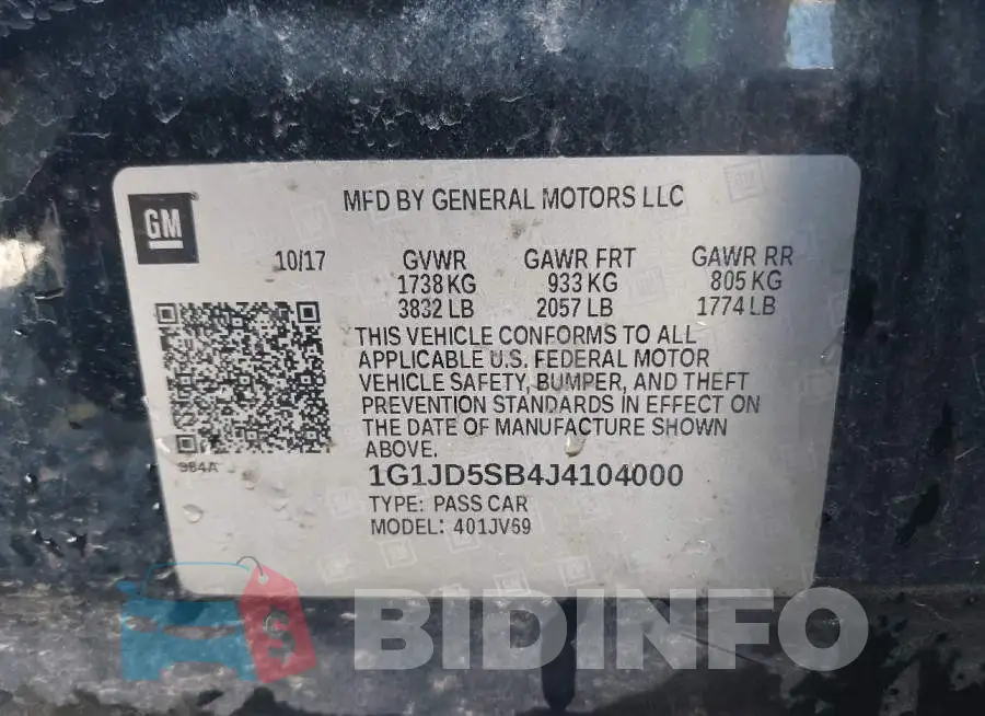 1G1JD5SB4J4104000 Photo# 9