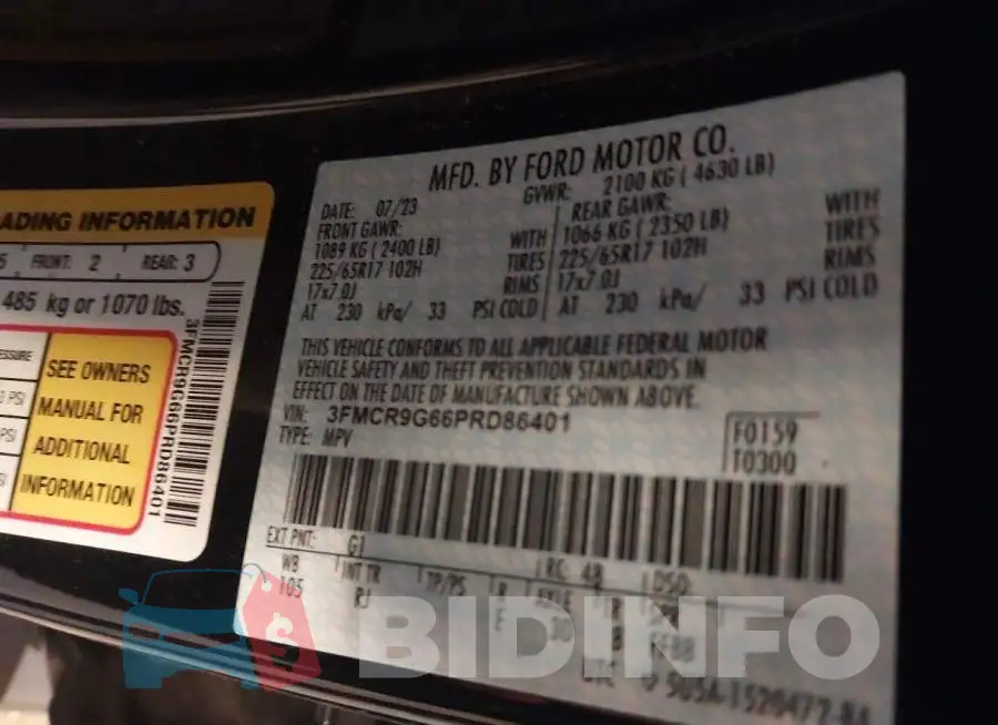 3FMCR9G66PRD86401 Photo# 9