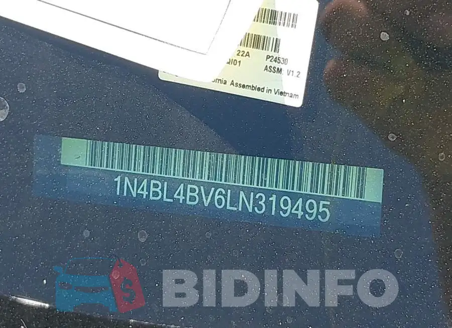 1N4BL4BV6LN319495 Photo# 17