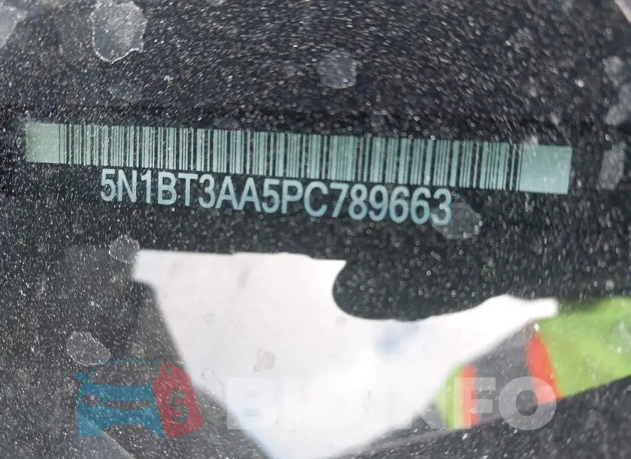 5N1BT3AA5PC789663 Photo# 9