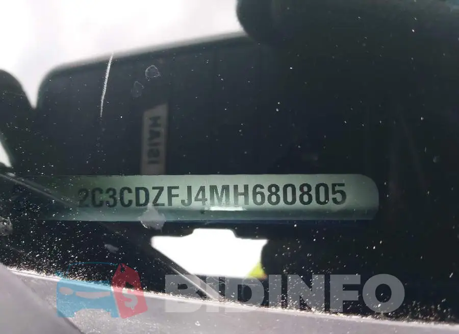2C3CDZFJ4MH680805 Photo# 9