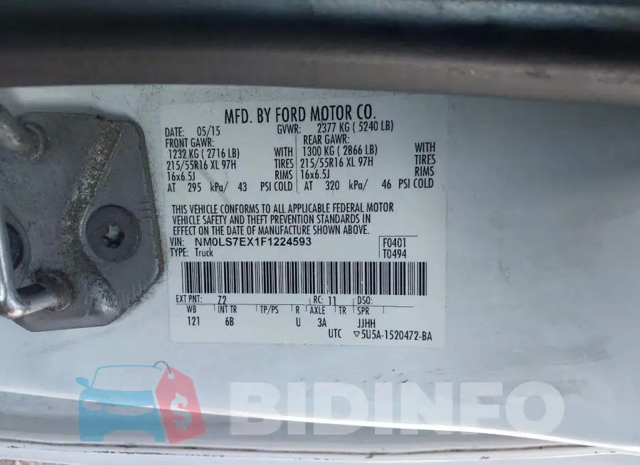 NM0LS7EX1F1224593 Photo# 9