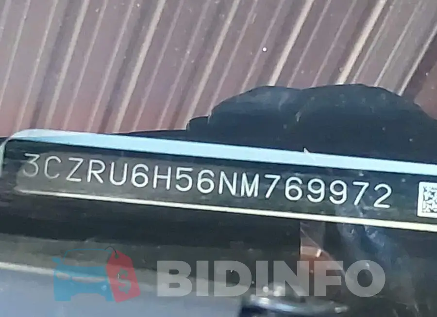 3CZRU6H56NM769972 Photo# 9