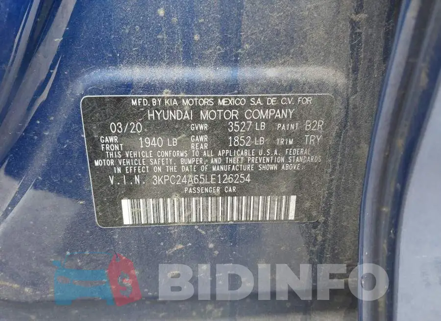 3KPC24A65LE126254 Photo# 9