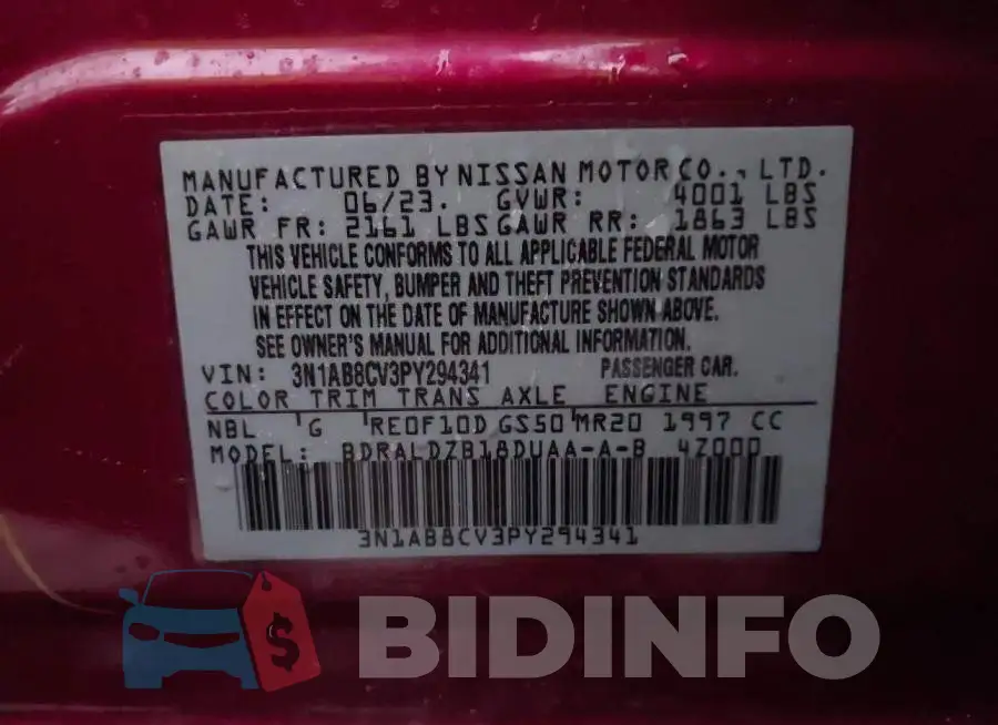 3N1AB8CV3PY294341 Photo# 8