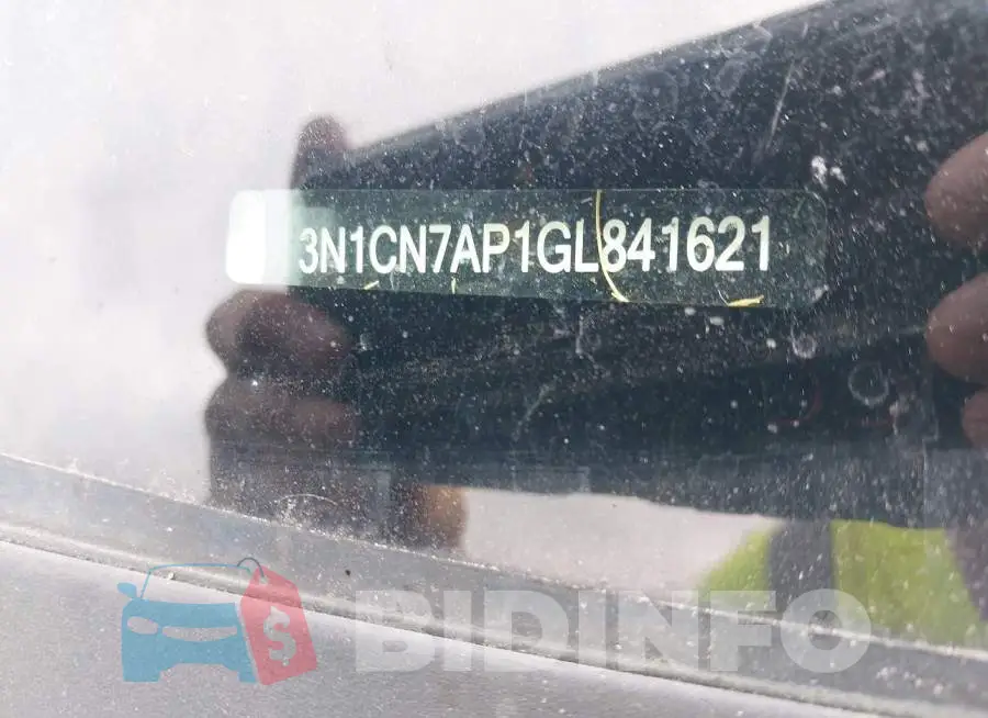 3N1CN7AP1GL841621 Photo# 9