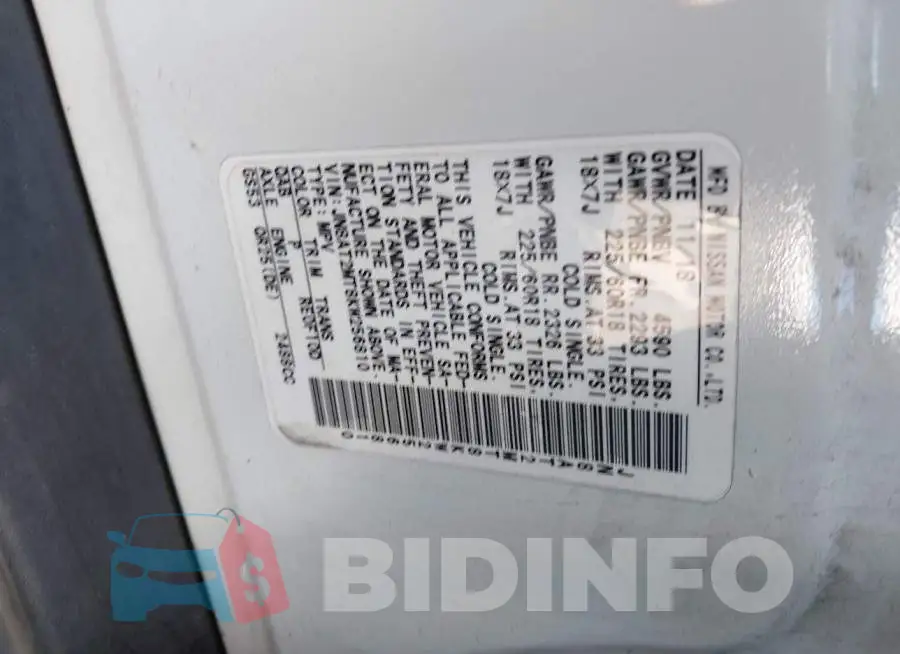 JN8AT2MT8KW256810 Photo# 9