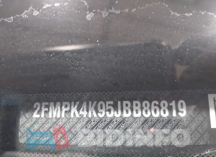 2FMPK4K95JBB86819 Photo# 9