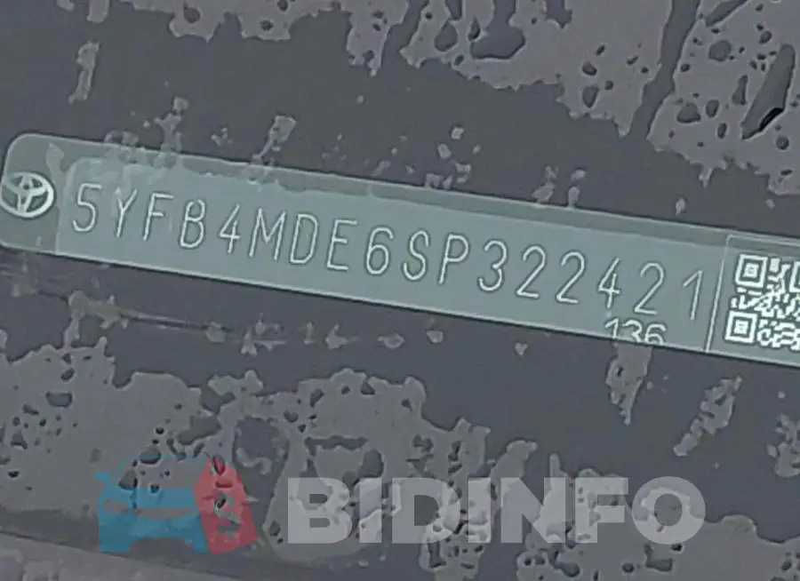 5YFB4MDE6SP322421 Photo# 9