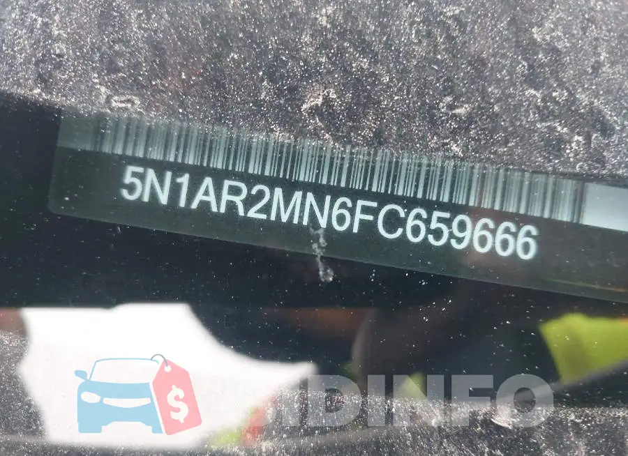 5N1AR2MN6FC659666 Photo# 9