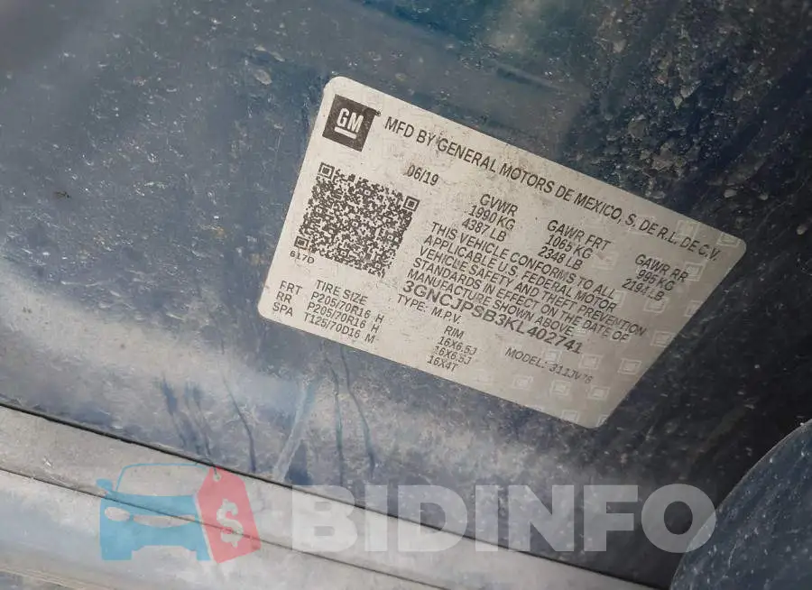 3GNCJPSB3KL402741 Photo# 9