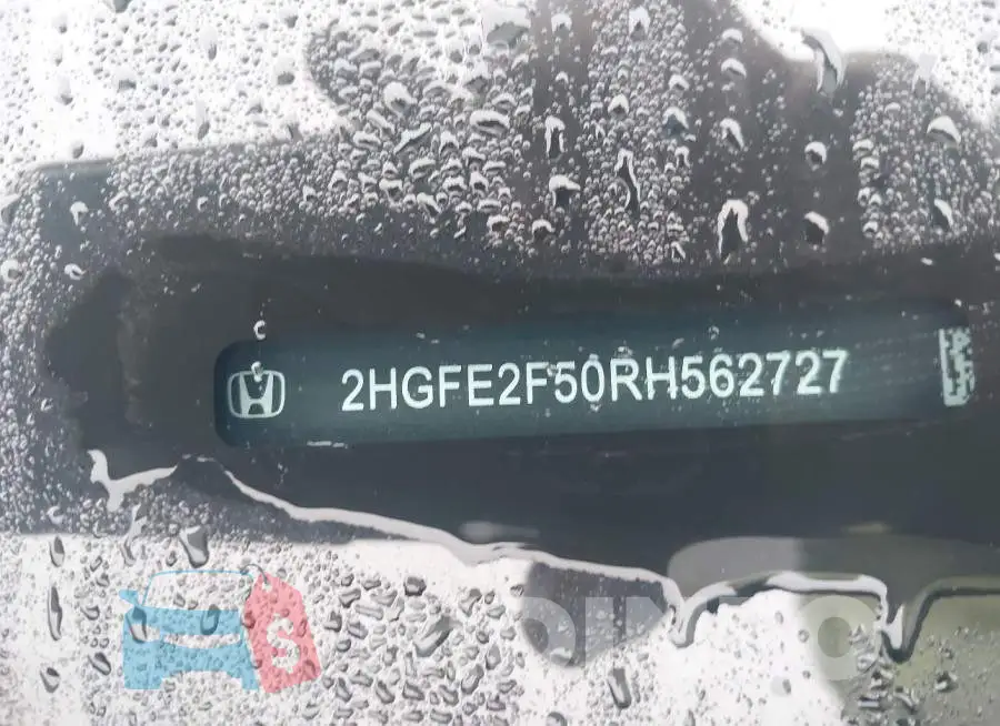 2HGFE2F50RH562727 Photo# 9