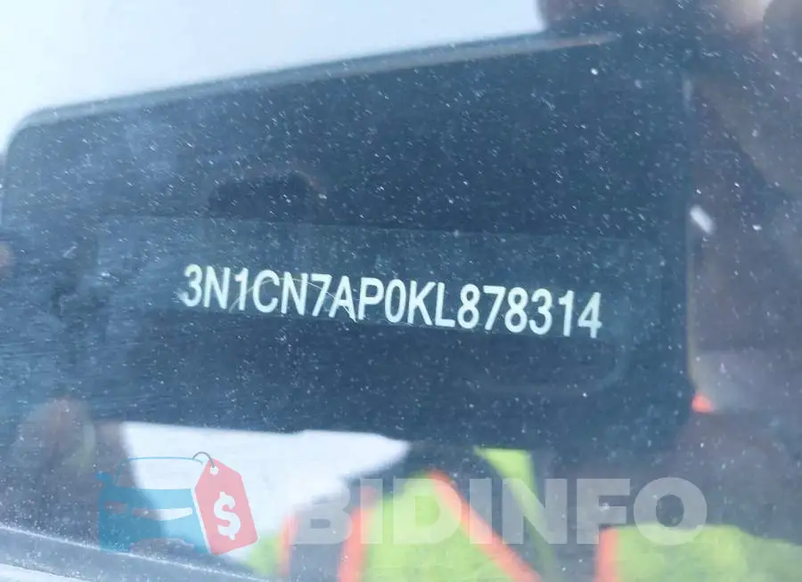 3N1CN7AP0KL878314 Photo# 9