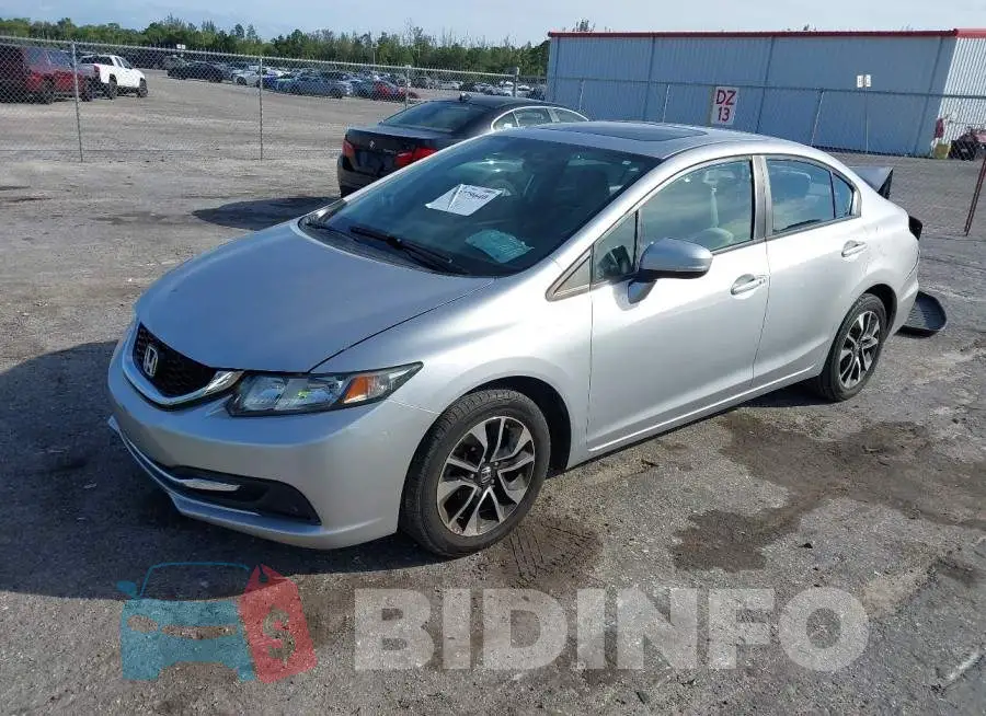 19XFB2F84FE253559 Photo# 2