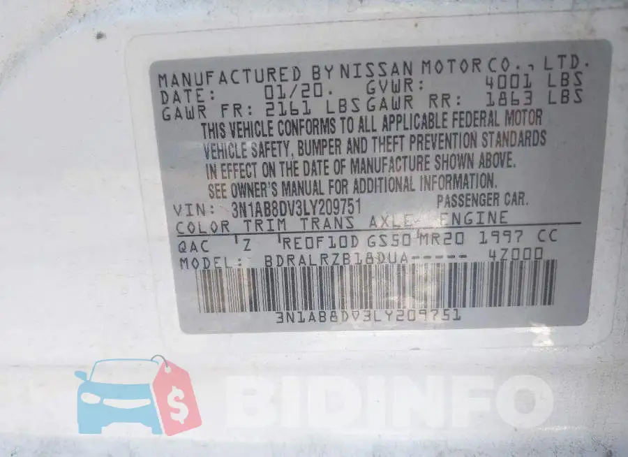 3N1AB8DV3LY209751 Photo# 9
