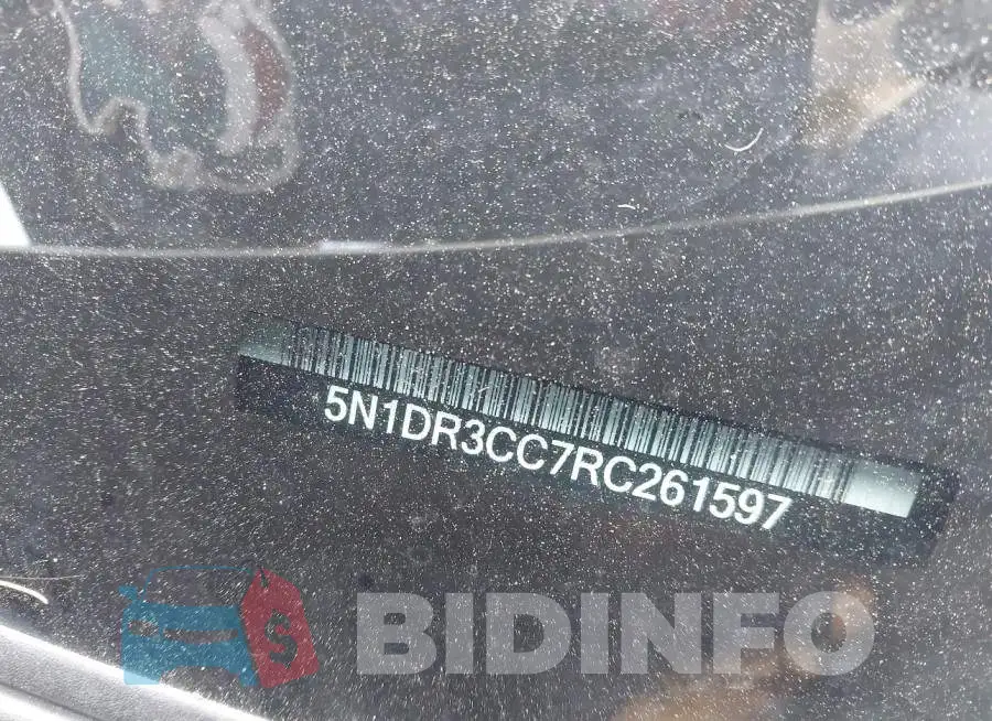 5N1DR3CC7RC261597 Photo# 9