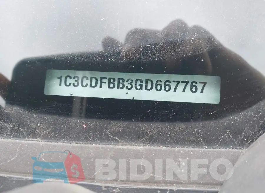 1C3CDFBB3GD667767 Photo# 9