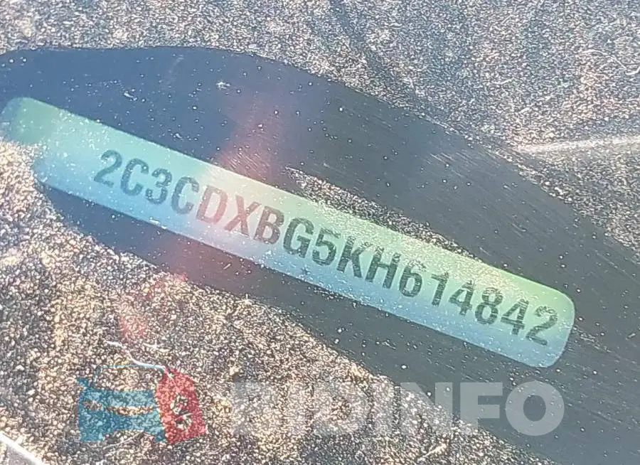 2C3CDXBG5KH614842 Photo# 9