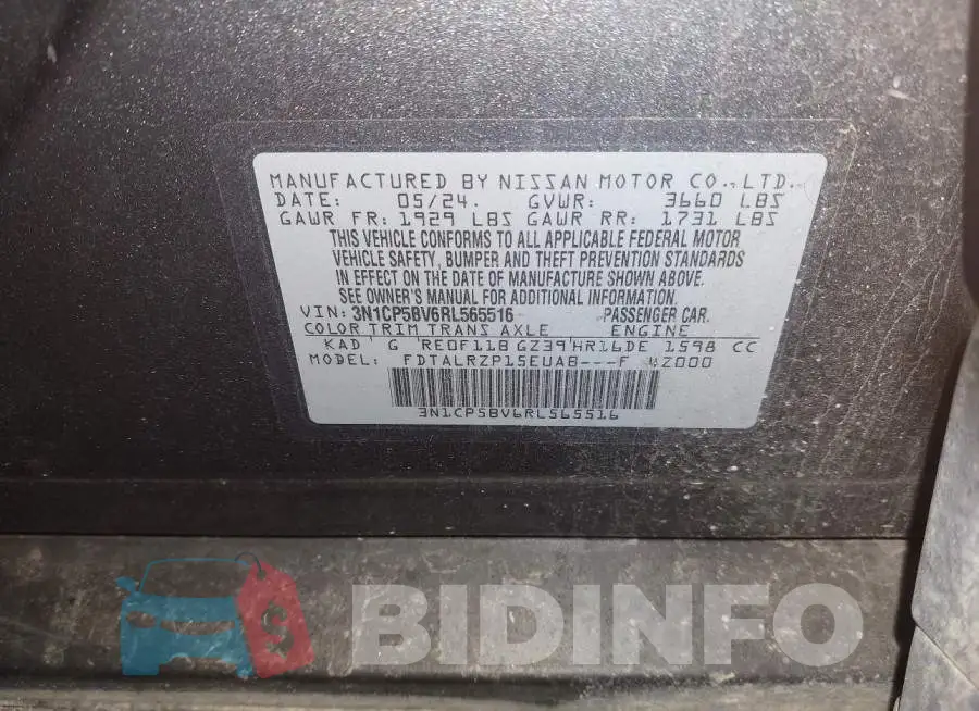 3N1CP5BV6RL565516 Photo# 9