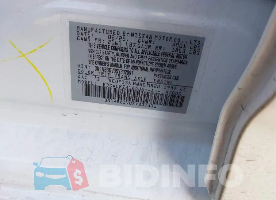 3N1AB8DV0SY302001 Photo# 9