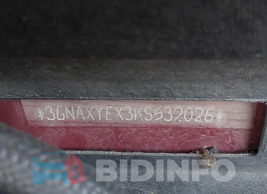 3GNAXYEX3KS532026 Photo# 9