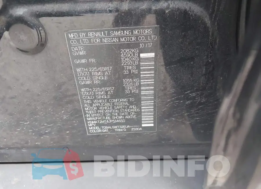 KNMAT2MT4JP514650 Photo# 9