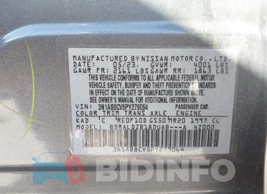 3N1AB8CV5PY279064 Photo# 9