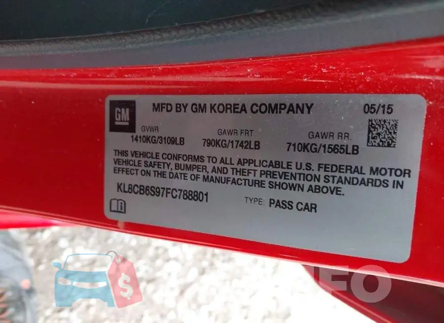 KL8CB6S97FC788801 Photo# 9