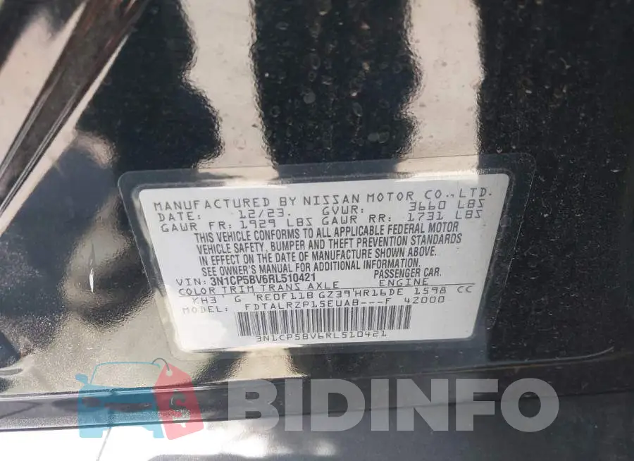 3N1CP5BV6RL510421 Photo# 9
