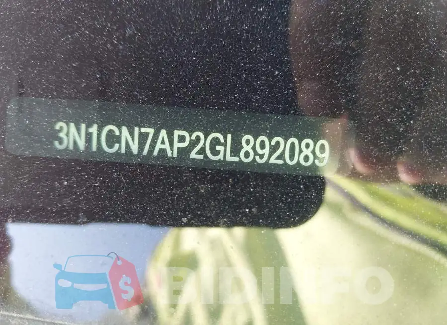 3N1CN7AP2GL892089 Photo# 9