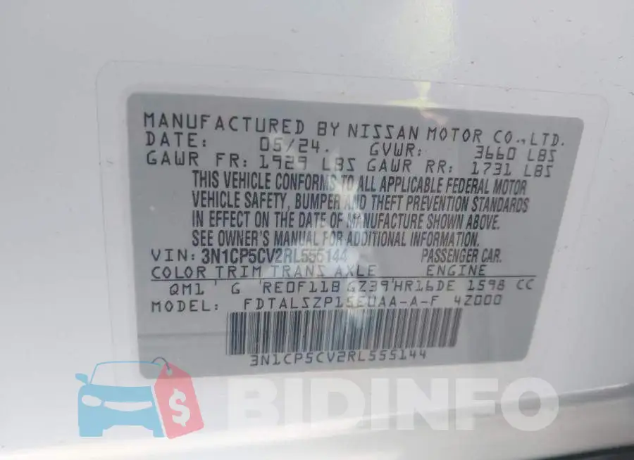 3N1CP5CV2RL555144 Photo# 9